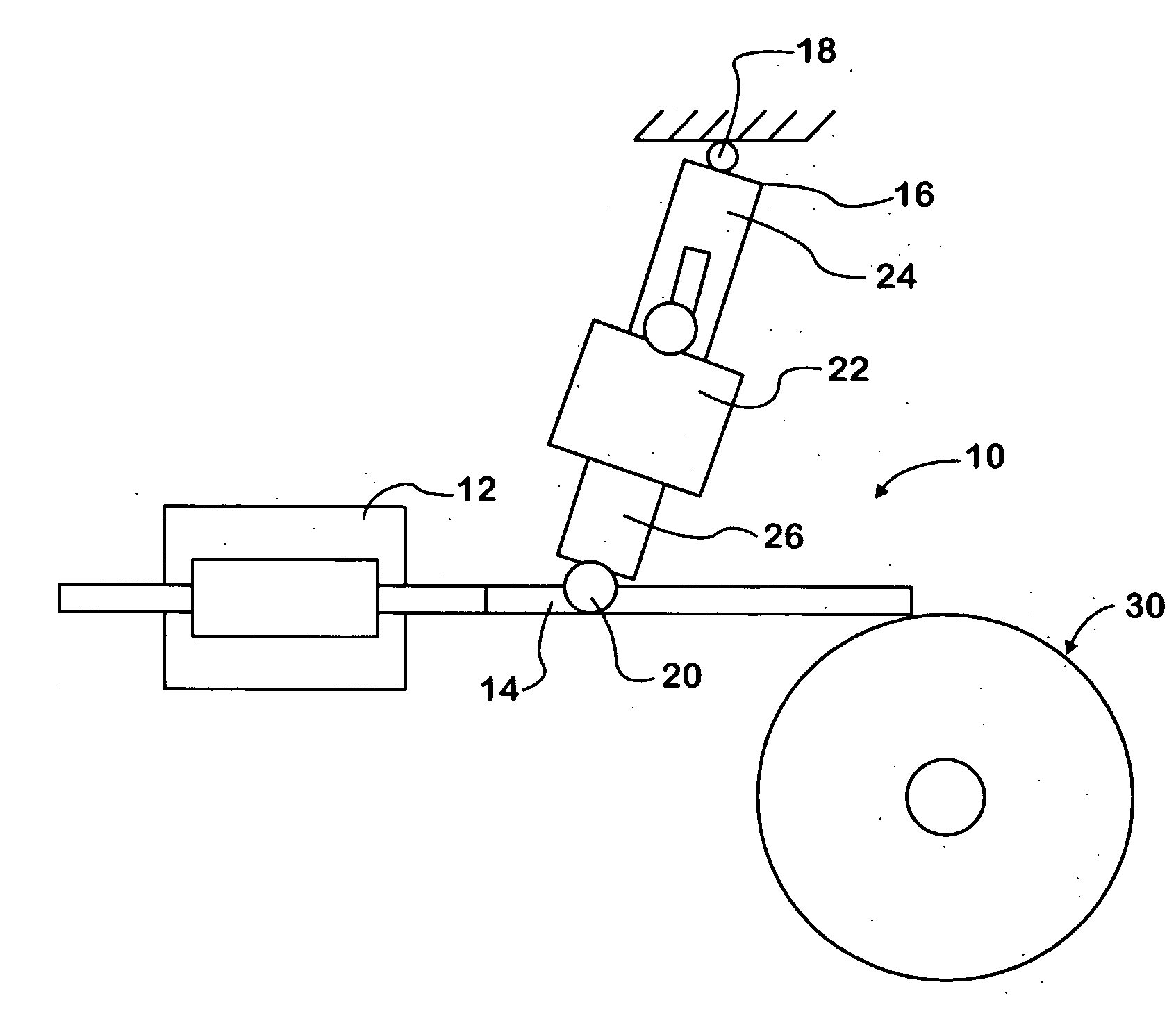 Over-center actuator