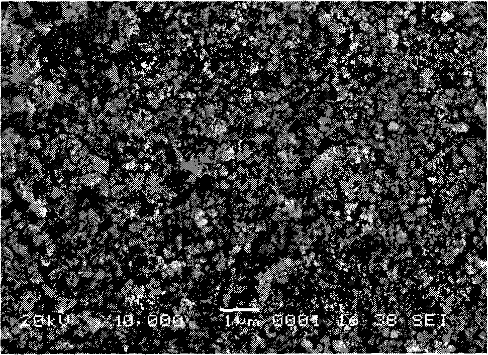 Method for preparing lithium ion battery anode material vanadium lithium fluophosphate by one-step solid phase reaction