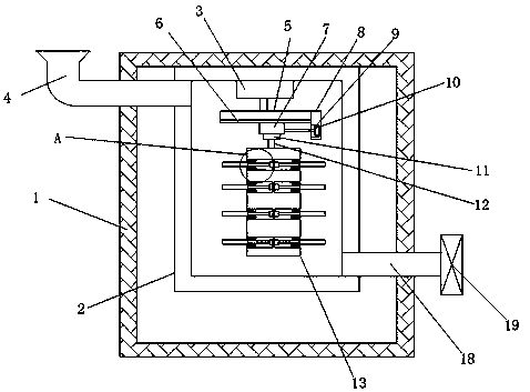 Mixing system for producing color masterbatch