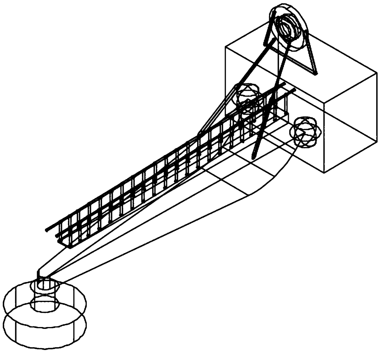 Parabolic wave energy utilization type breakwater