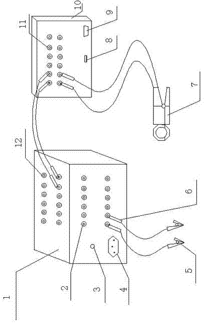 Portable line fault monitoring/analyzing recorder