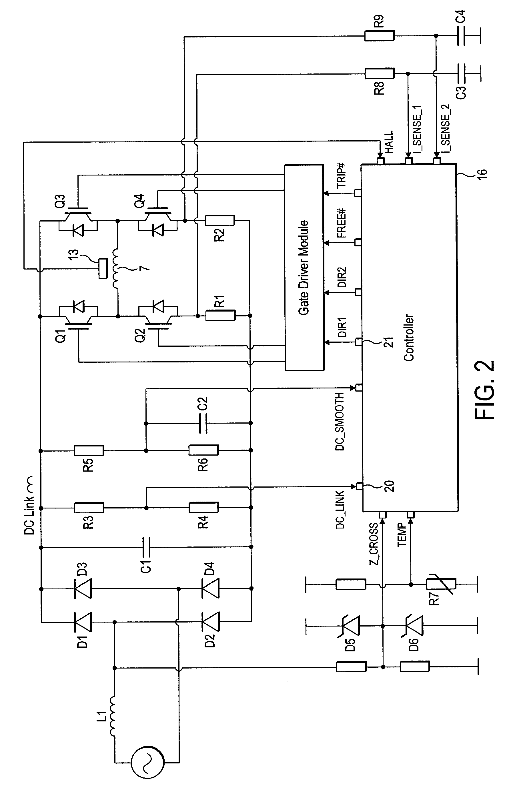 Control of a brushless motor