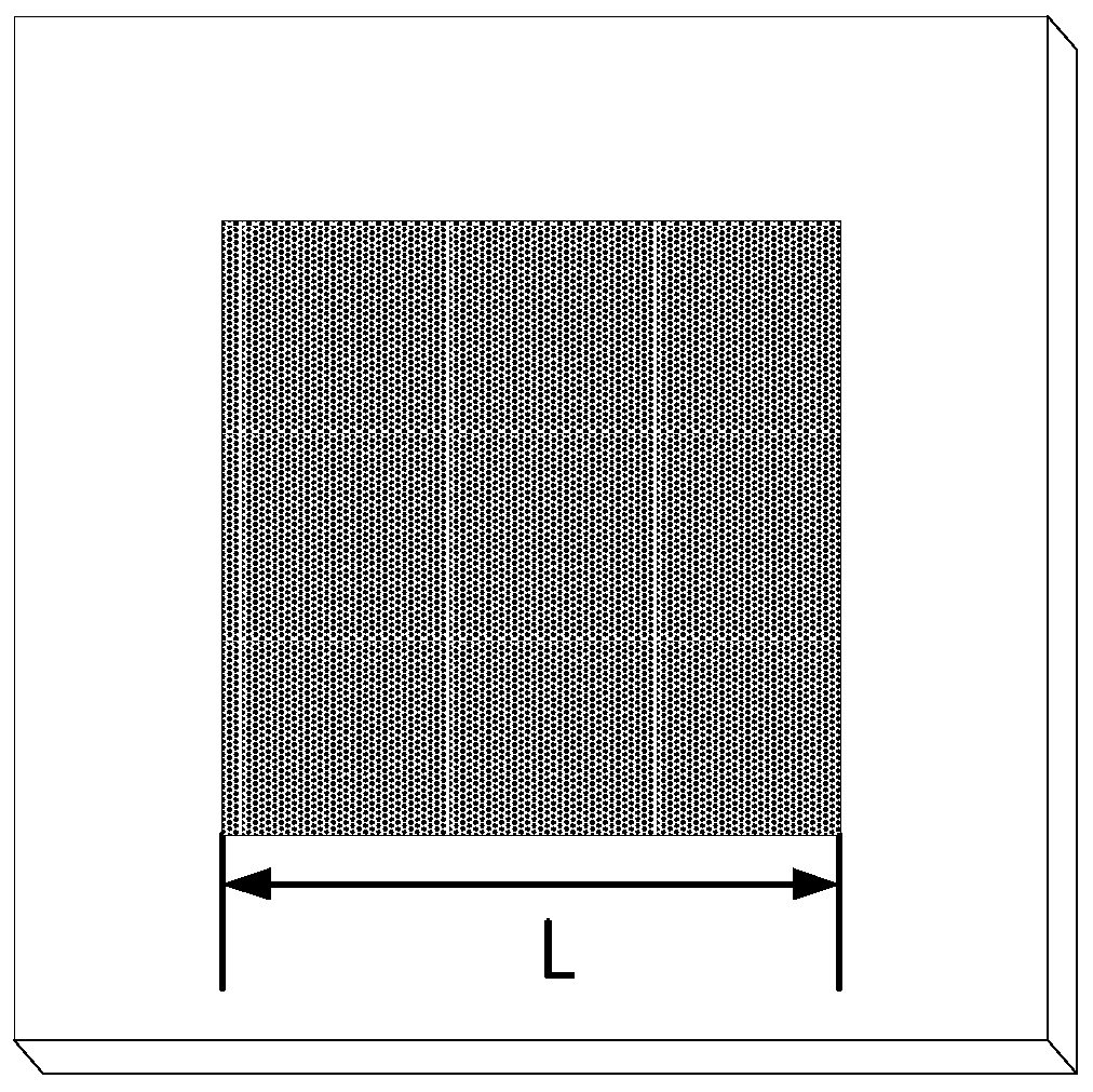 Single-frequency high-gain hybrid array-element plane reflection array antenna