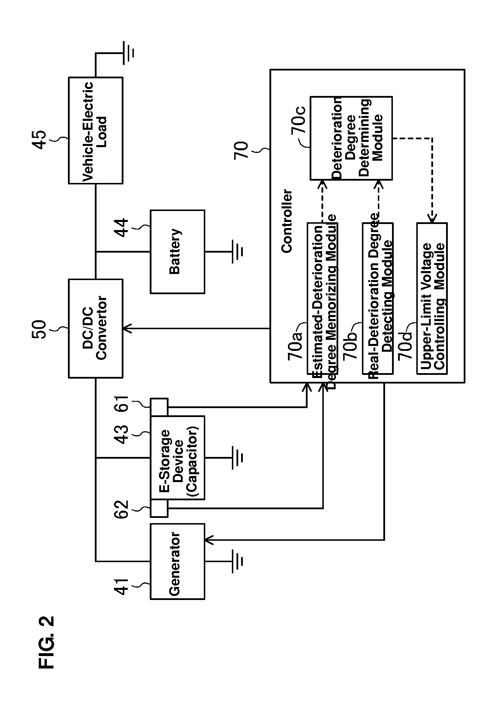 Control device of vehicle-onboard electric source