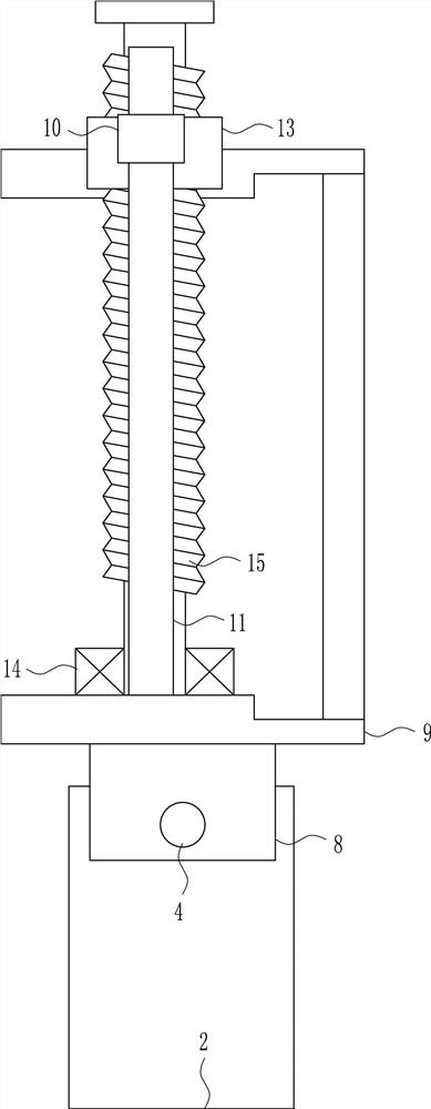 Surface polishing equipment for iron plate for mechanical parts processing