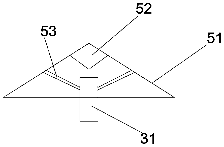 Discharging cooling device of red lead oxidation furnace