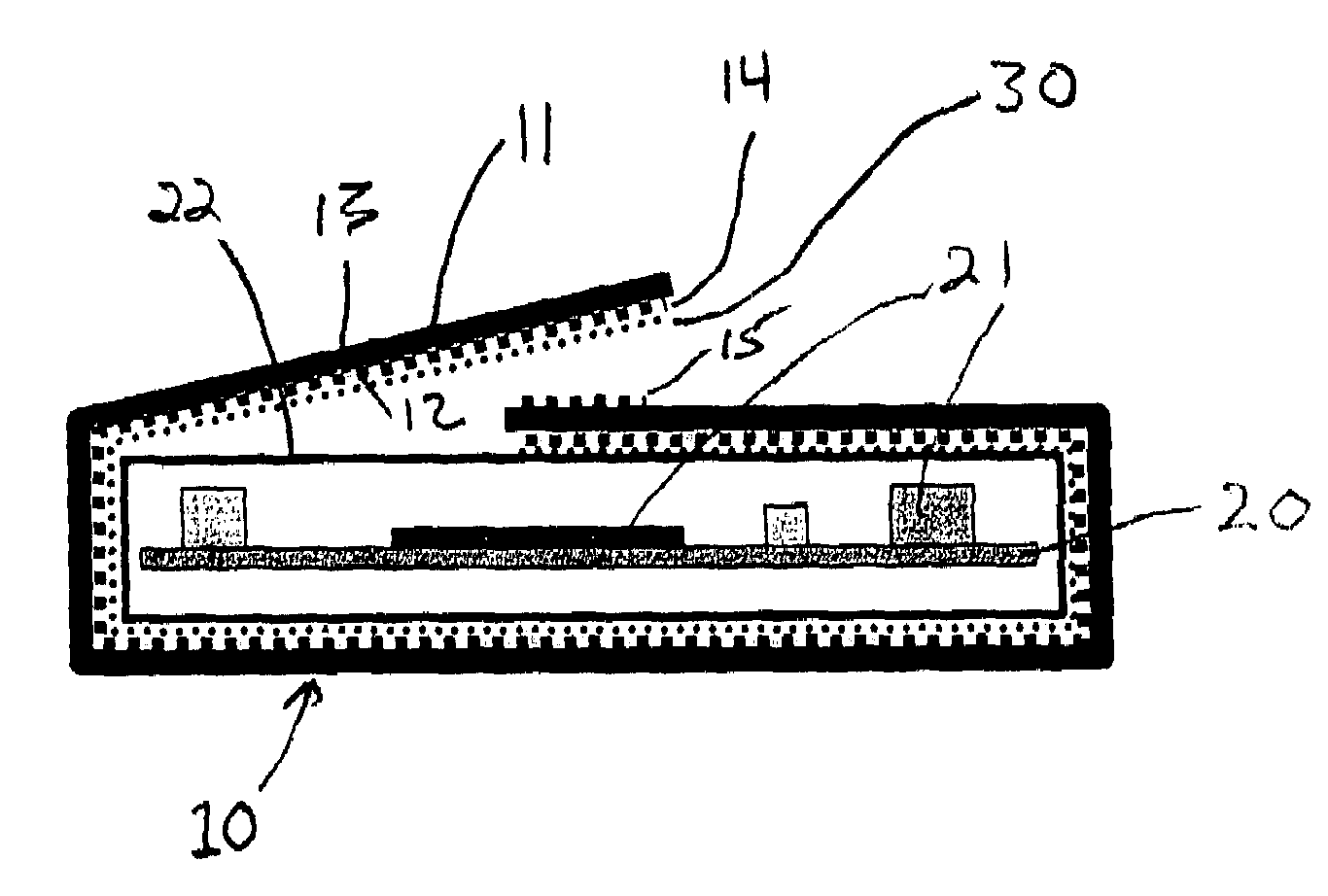 Tamper respondent sensor and enclosure