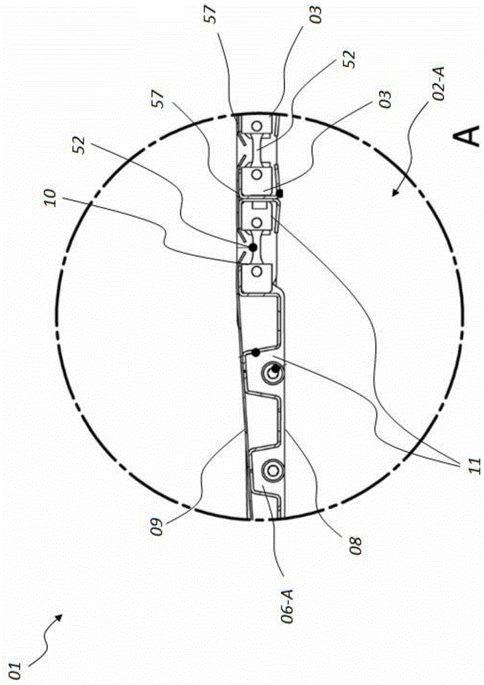 Shutter closure with two counter-moving shutters and shutter head constructed thereby for disposal of objects