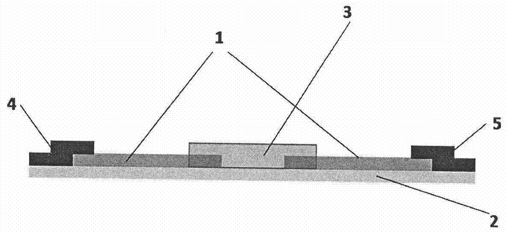 Flexible sensor capable of detecting ammonia at normal temperature and preparation method thereof