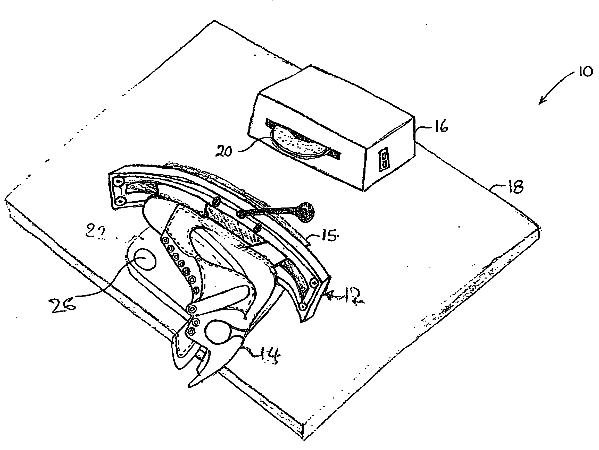 Self-centering skate holder