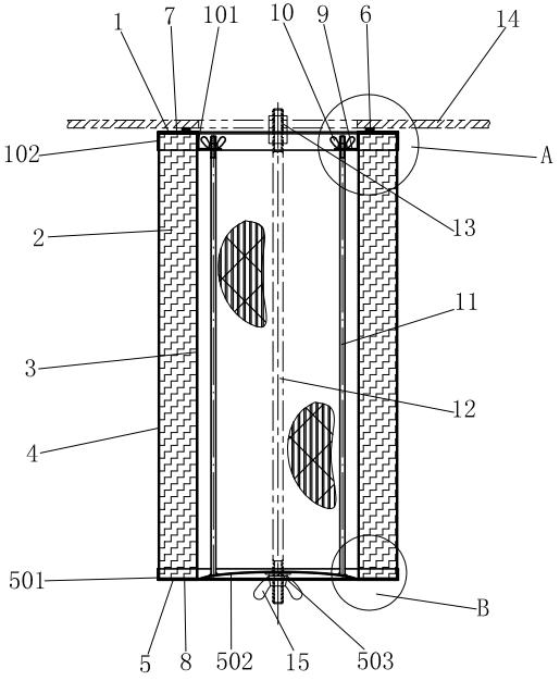 Detachable air filter cartridge