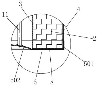 Detachable air filter cartridge