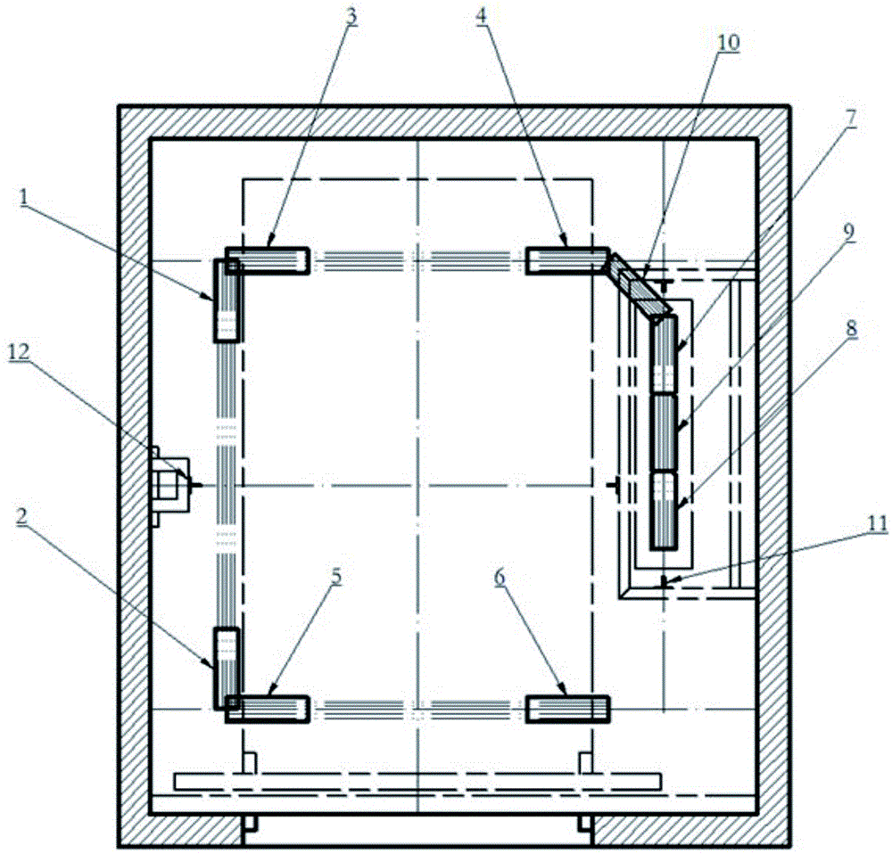 Large-tonnage cargo lift without machine room