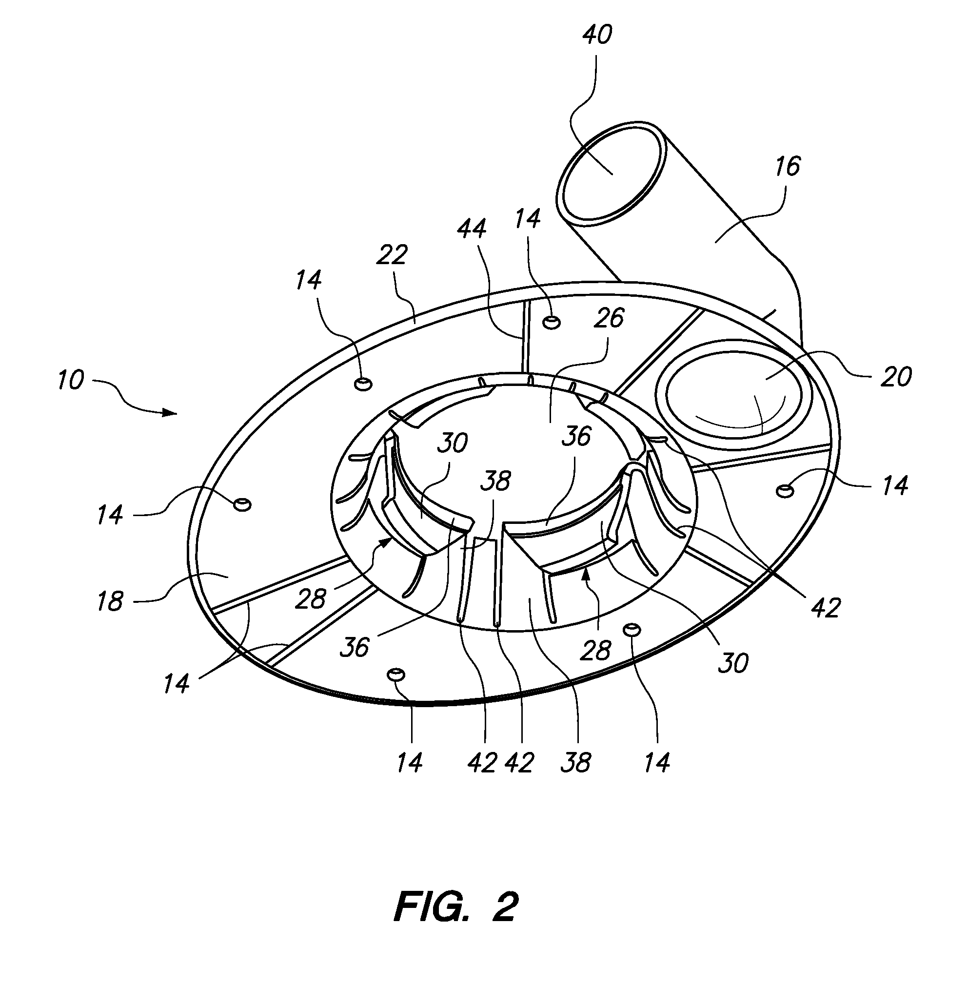 Hood plates for handheld grinding tools