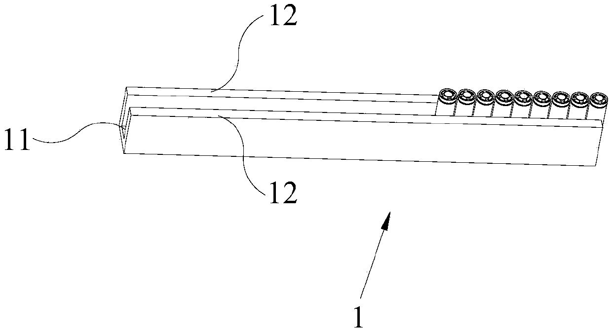 Battery leakage detection mechanism and detection method