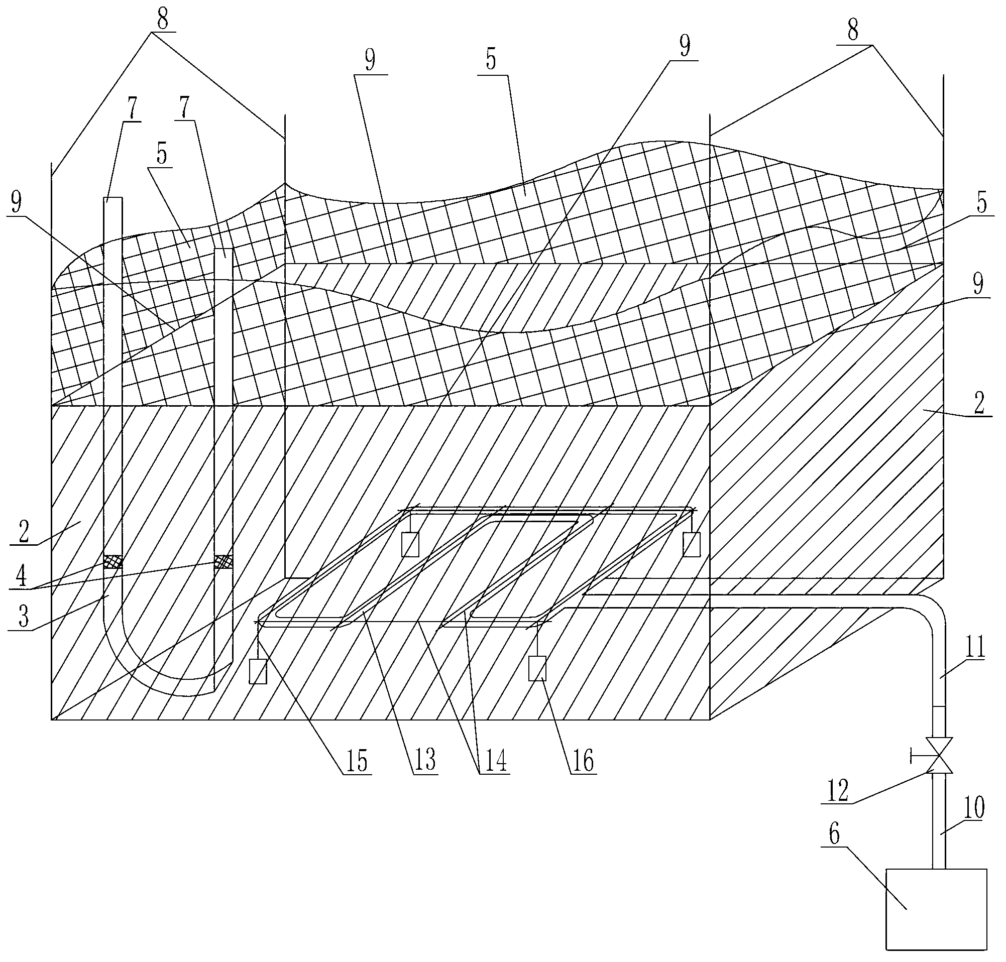 Pond field experimentation device and using method thereof