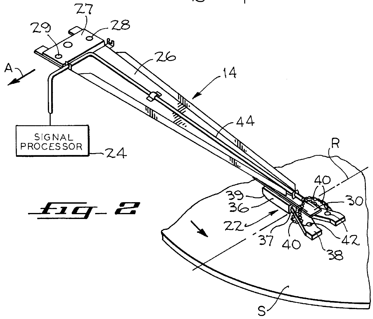 Piezoelectric glide head