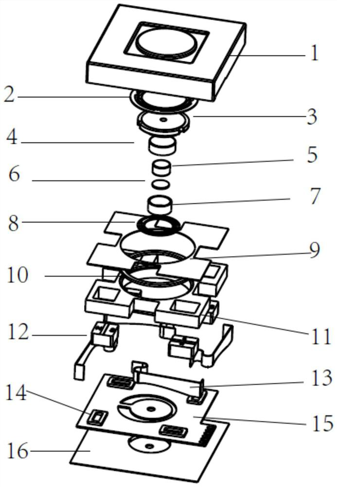 xyz three direction vibration motor