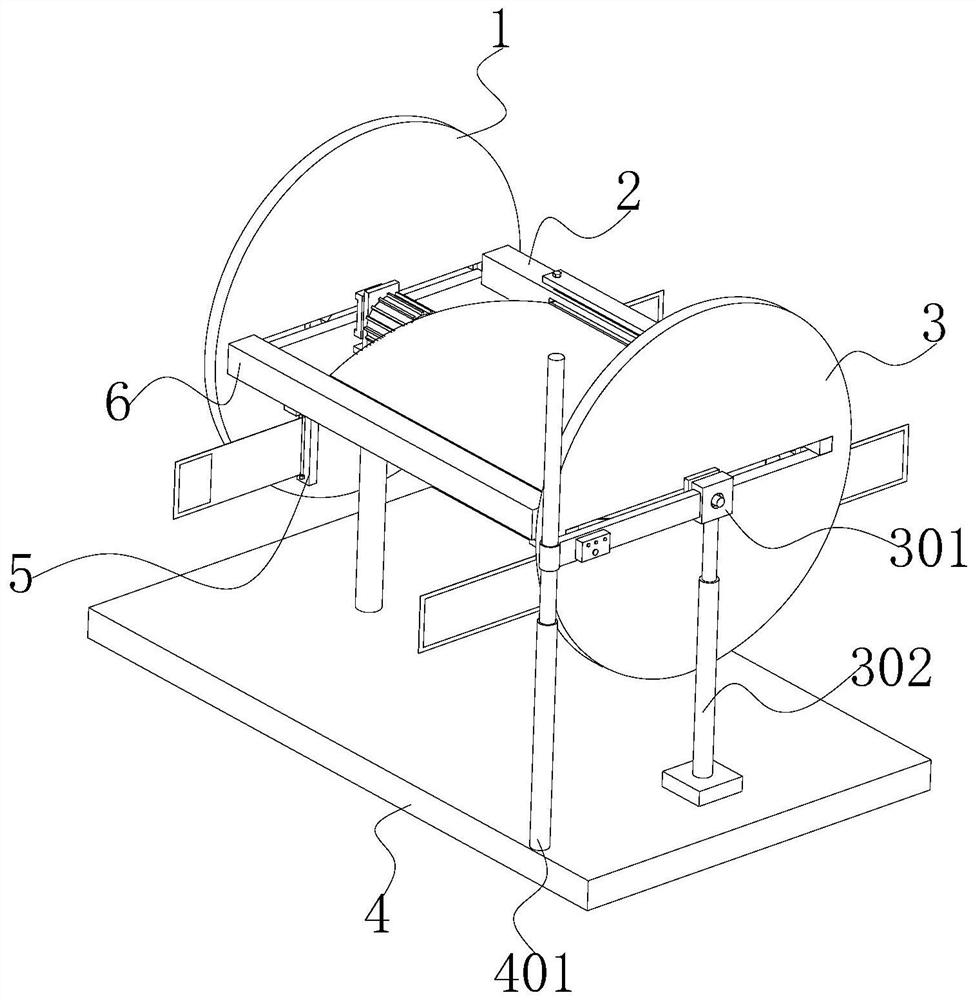 Special examination device for livestock veterinarian