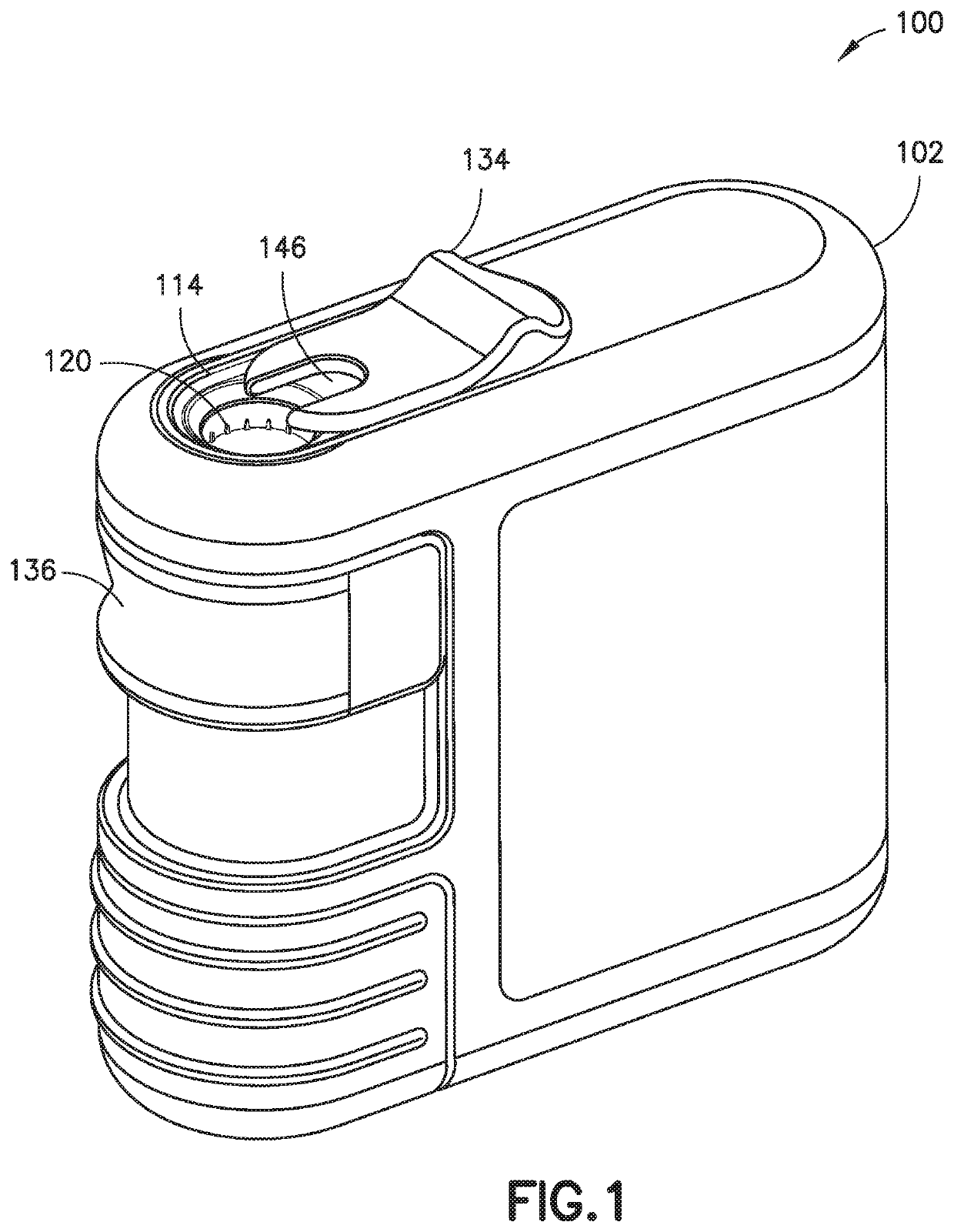 Induction heating circuit for medical sharps removal device