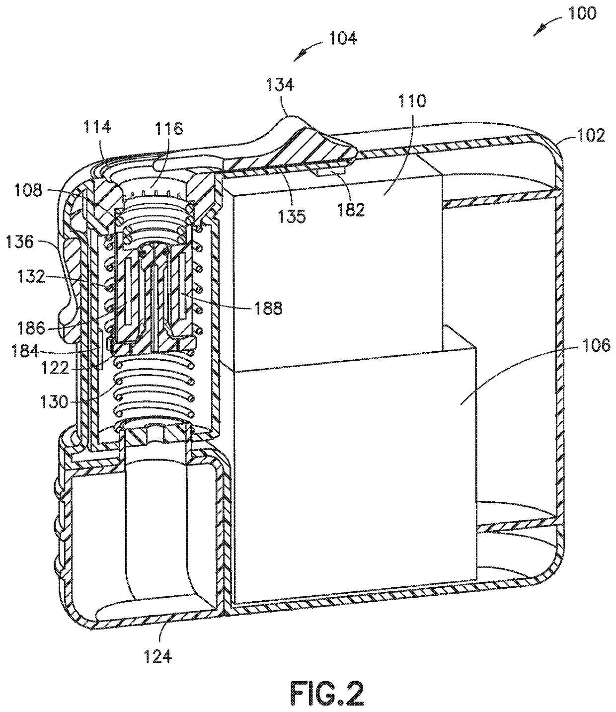 Induction heating circuit for medical sharps removal device