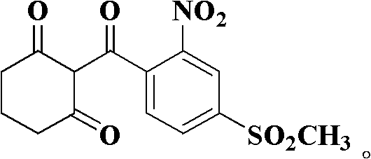 Method for preparing mesotrione with stable crystal form