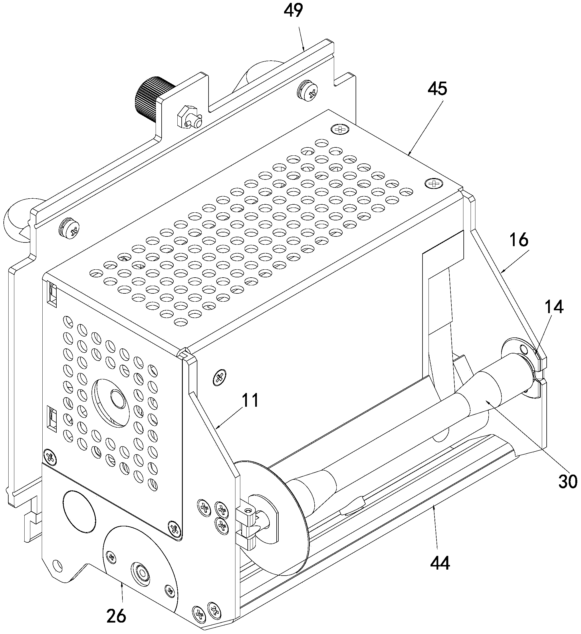 Base for printer, printer with base and data printer for airplane