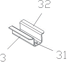 Large pedal structure of tricycle