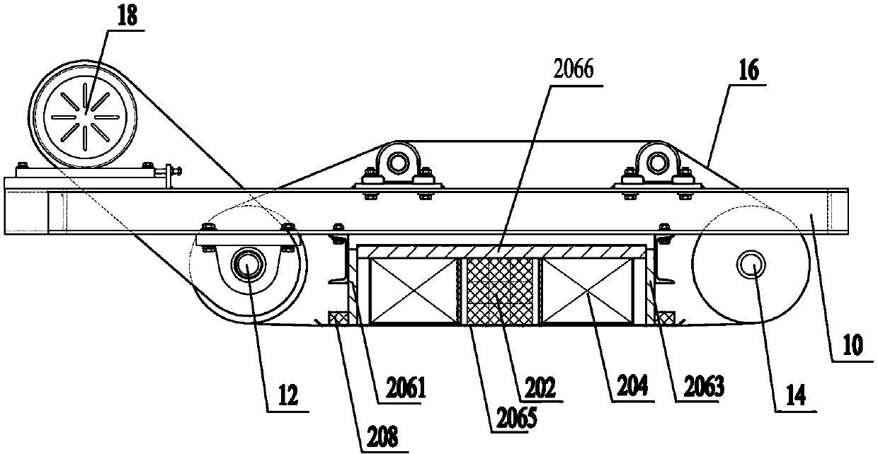 Electric permanent-magnet iron separator