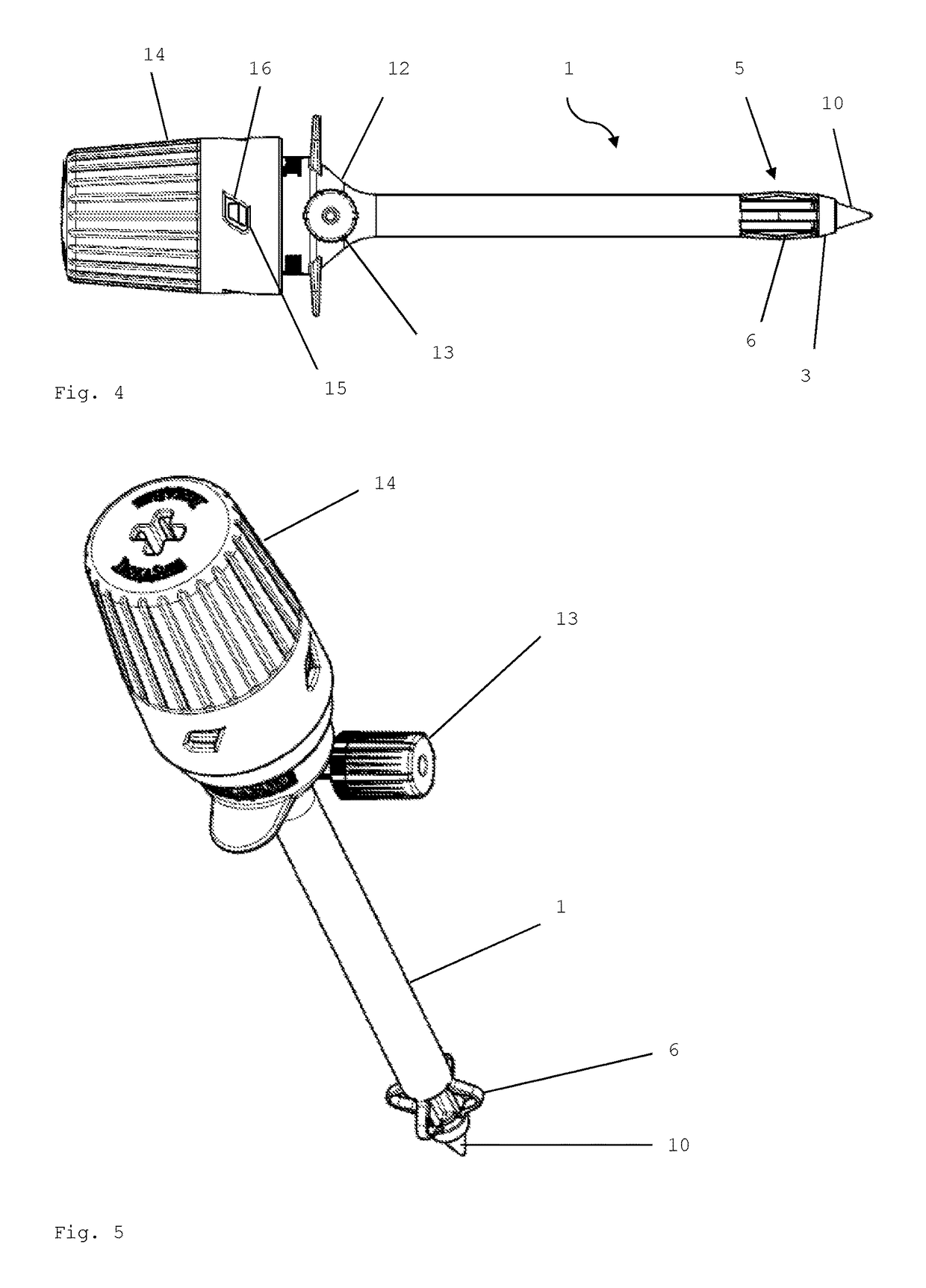 Trocar device and use thereof