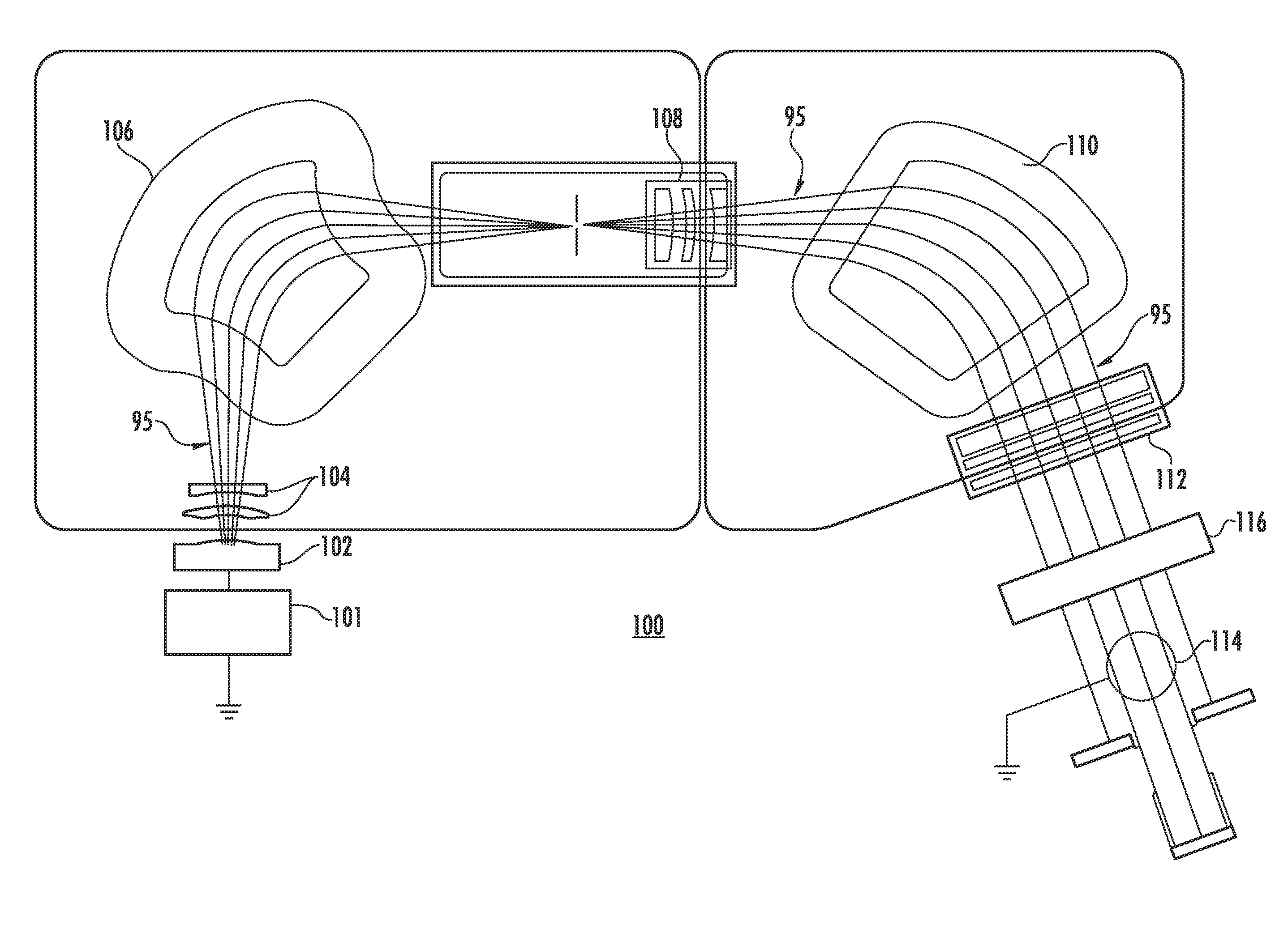 Inductively coupled plasma flood gun using an immersed low inductance fr coil and multicusp magnetic arrangement