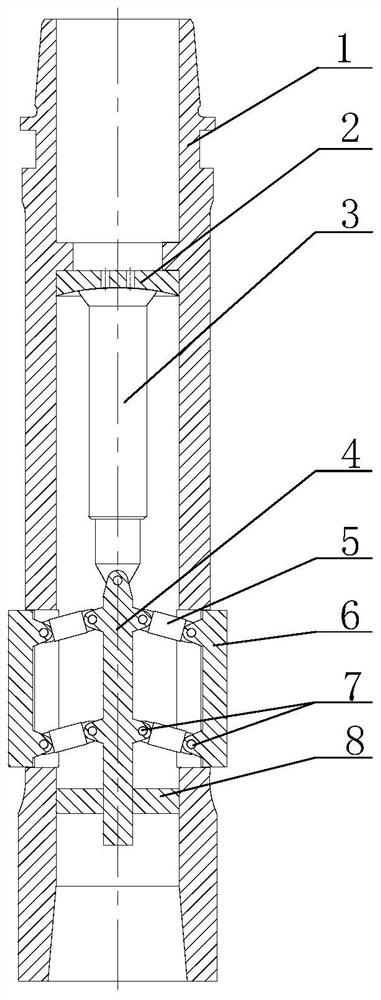 Reaming drill rod with spalling rock breaking function