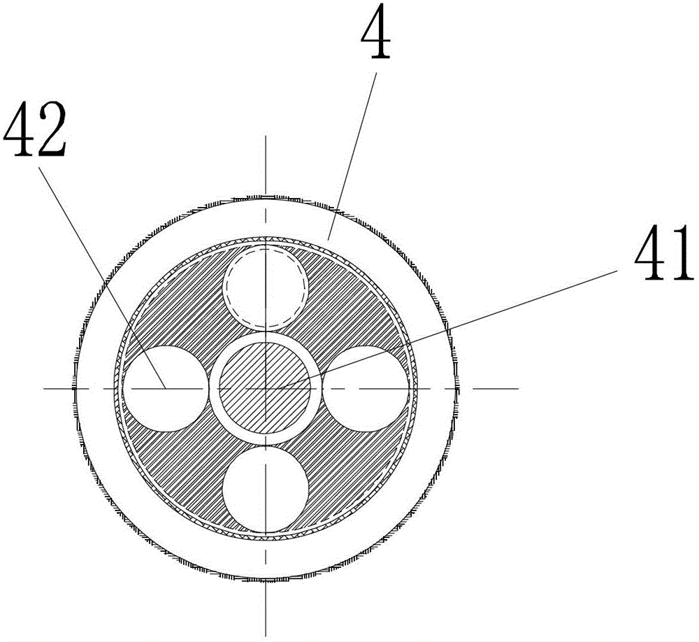 Anticorrosive anchor rod capable of preventing slurry from leaking