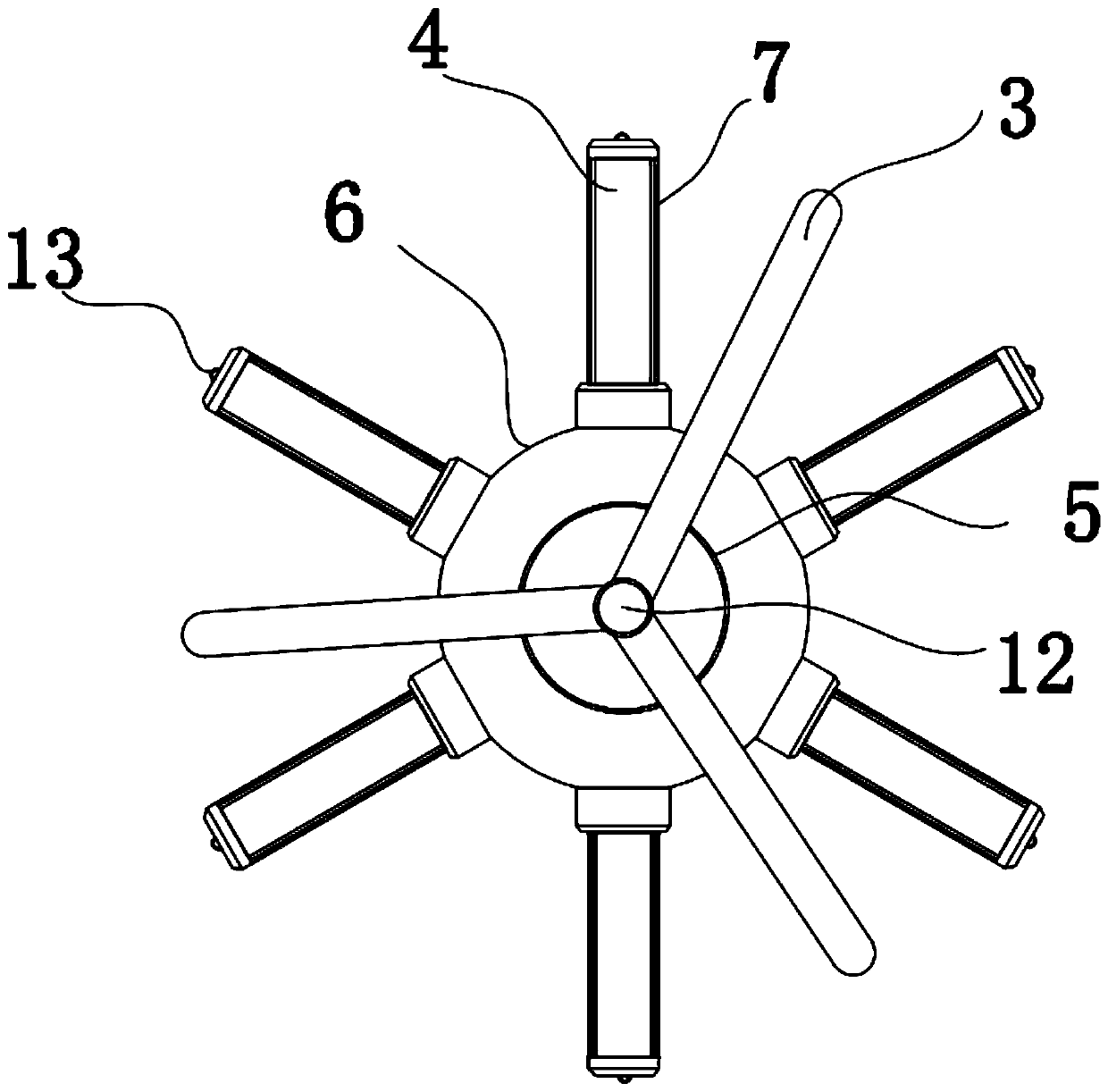 An environmentally friendly ink curing device