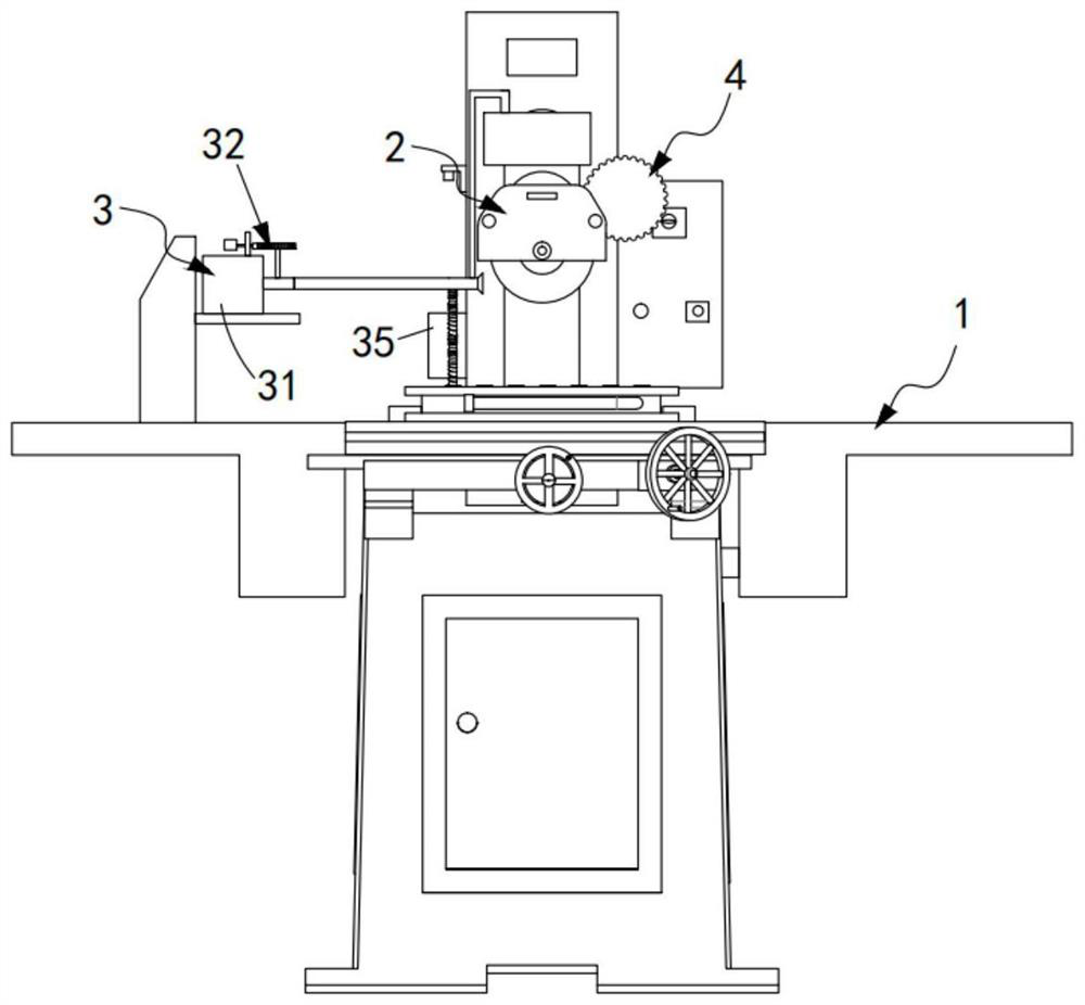 Automatic production device for numerical control lathe accessories