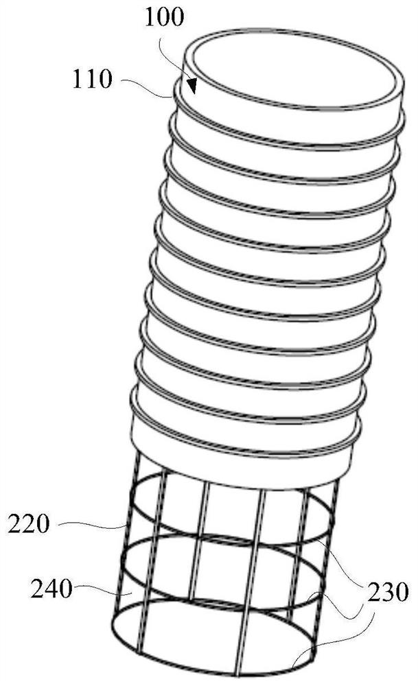 Infection prevention device in choledocholithotomy