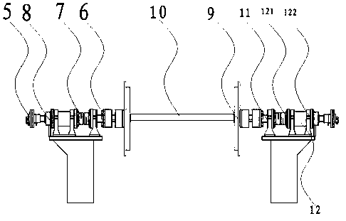 Airfoil high speed wind tunnel dynamic test device