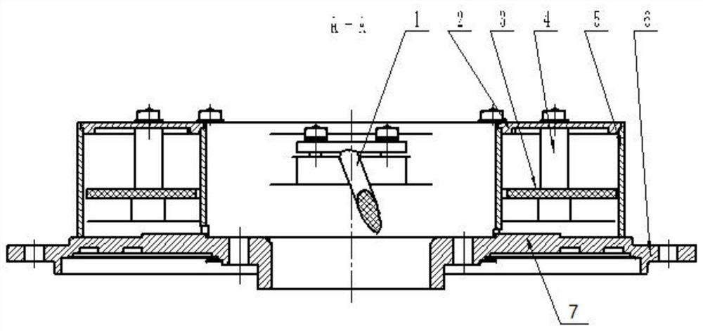 Anti-overload torque sensor based on film sputtering