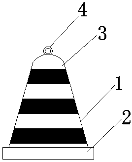 Novel municipal engineering safety protection device