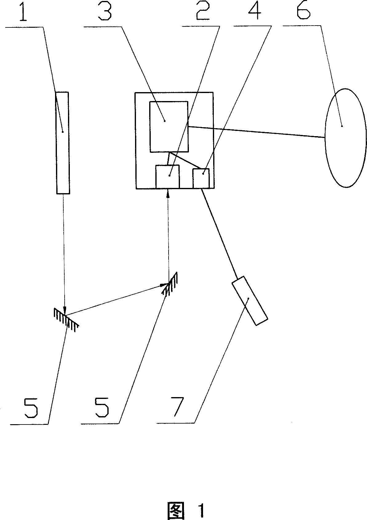 Photoelectric antitheft system