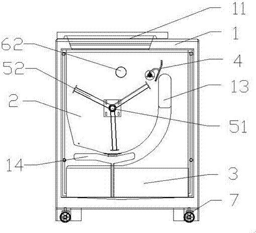 Quick fermenting compost box