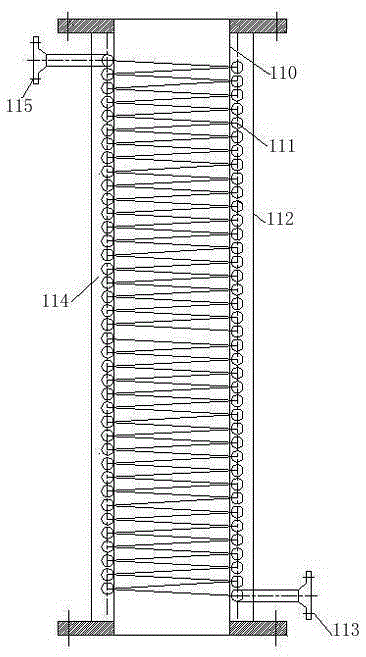 Coke oven crude gas sensible heat recycling system