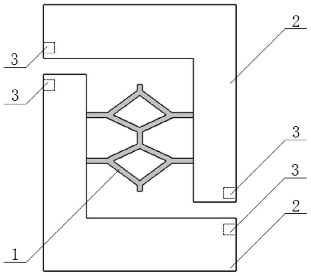 Specimen and experimental method for measuring shear modulus of flexible skin of morphing aircraft