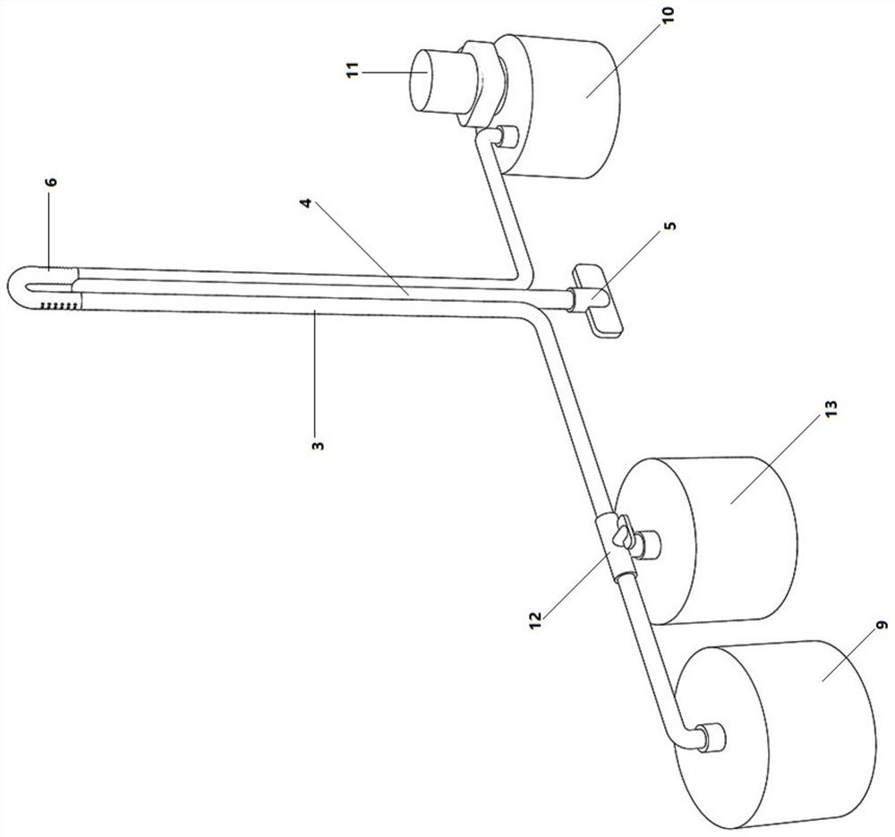 Built-in sputum aspirator for severe surgery tracheostomy sleeve