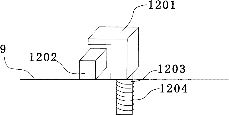 Drilling and milling eight-station combined machine