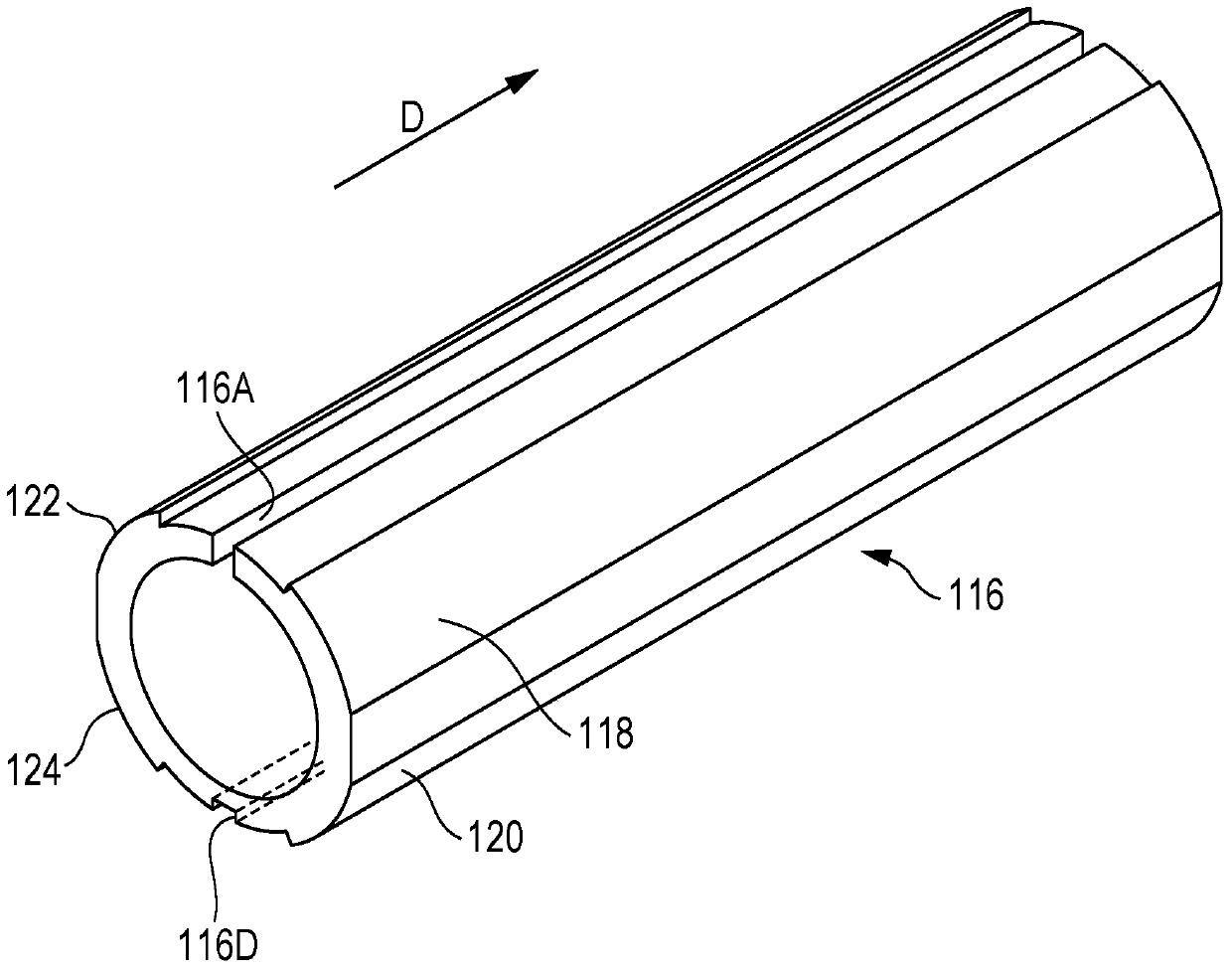 Support member, image carrier and image forming device