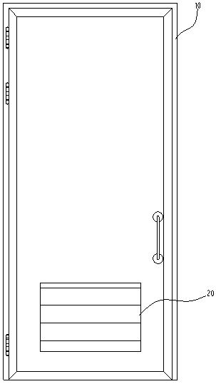 Automatically ventilated fire doors