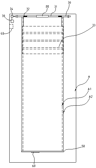 Automatically ventilated fire doors