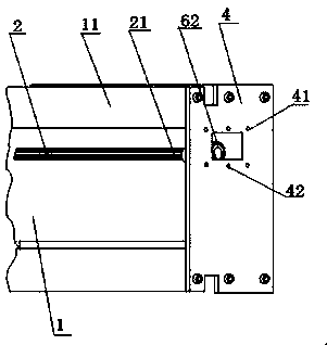 Vertical type lathe servo motor assembly connecting device and connecting method thereof