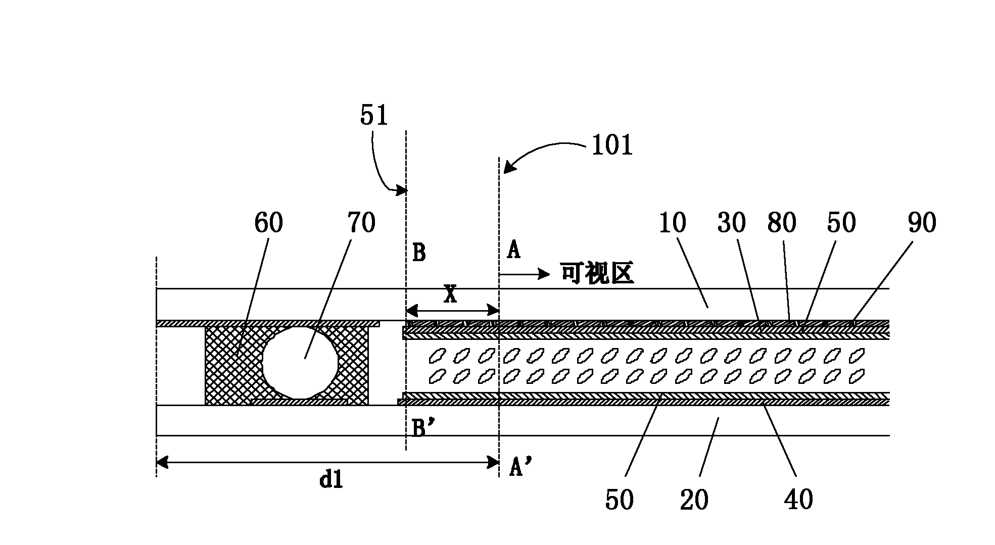 Substrate of liquid crystal display device, liquid crystal display device and manufacturing method for liquid crystal display device